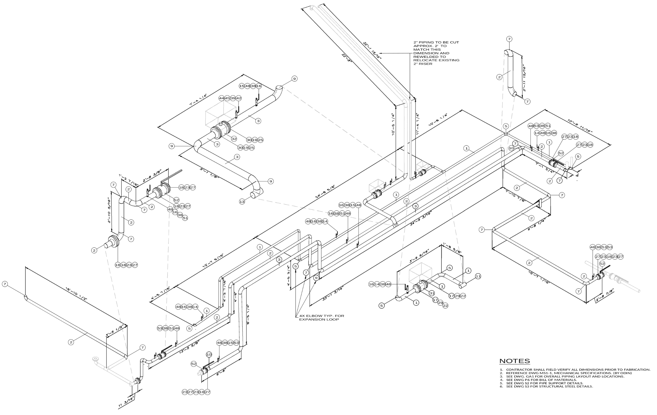 Technical documentation: Isometric Weld Maps & NDT Documentation (0)