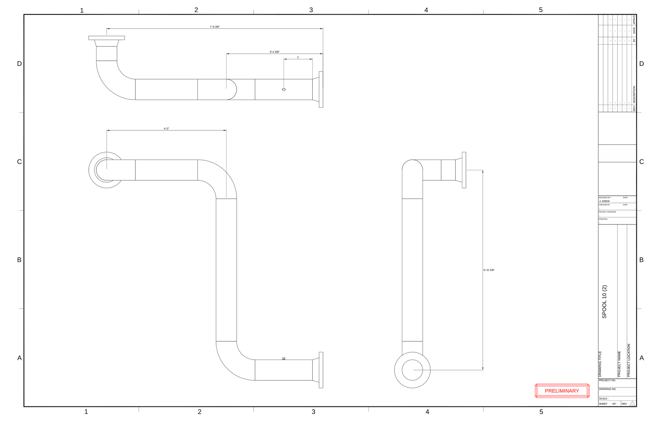 Detailed Shop Drawing Example