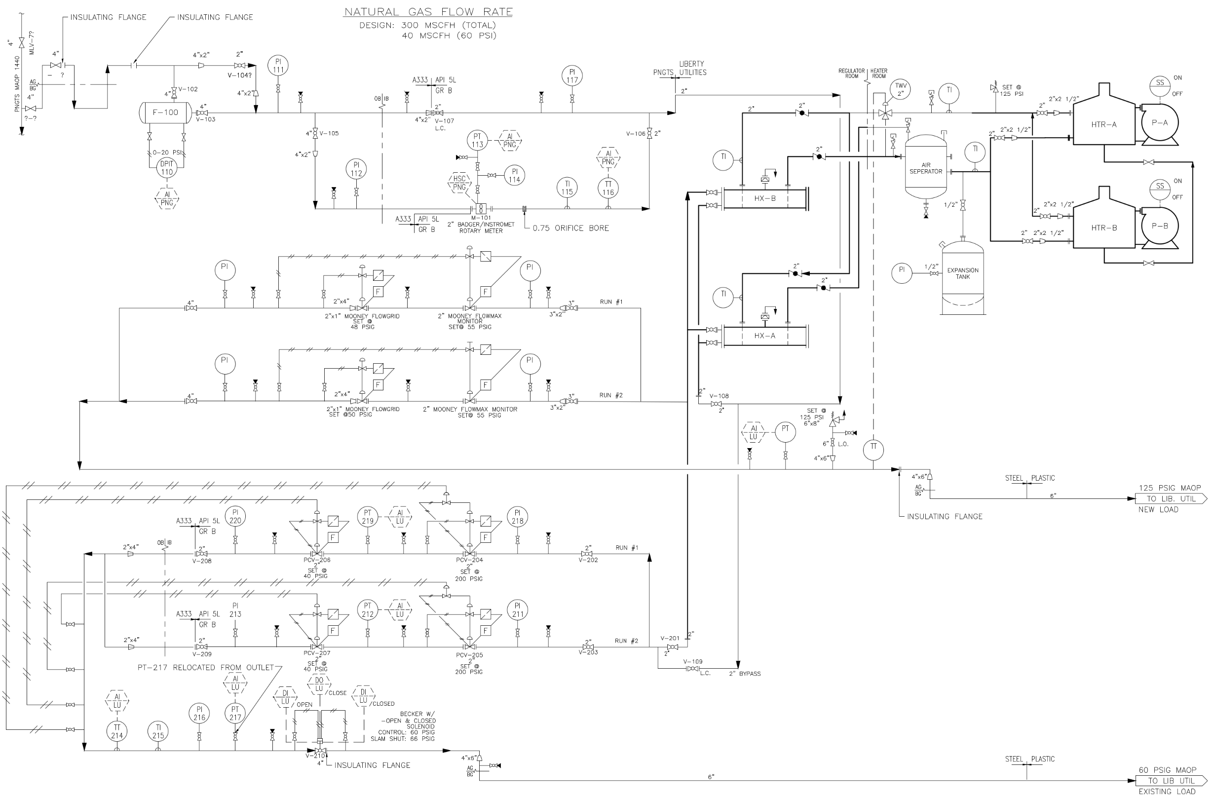 Detailed Piping and Instrumentation Diagram