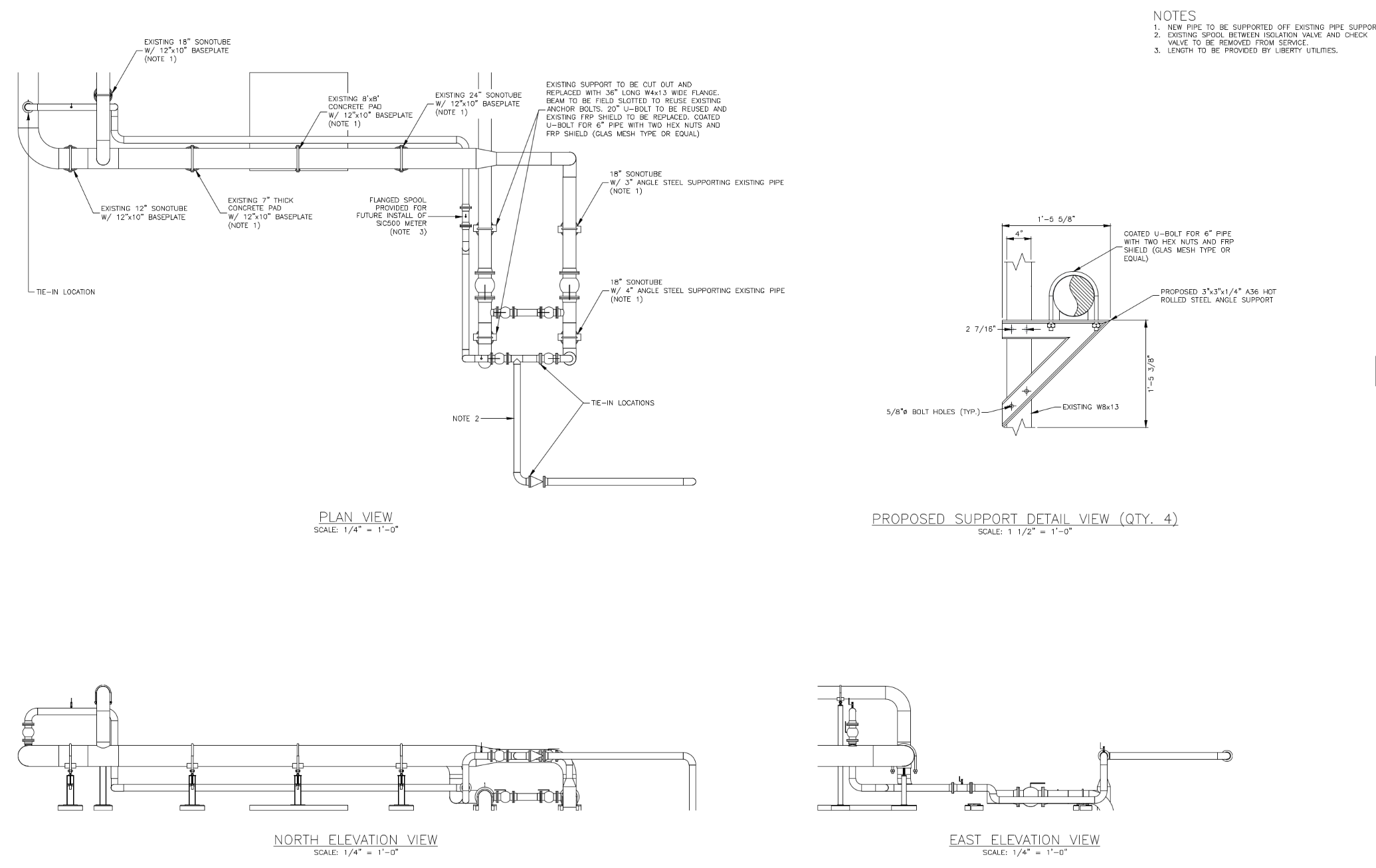 Propane-Air System Piping Layout